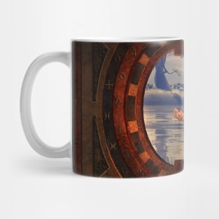 Girl in the sunset Mug